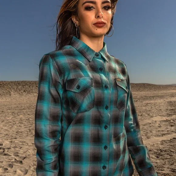 DIXXON Flannel TORTUGA Women's Flannel Shirt M - Picture 9 of 12